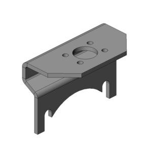 Kit soporte actuador neumatico vertical Inoxpa A-304L VM. DN-38-40-1-1/2"