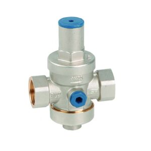 Valvula reductora de presion a piston laton niquelado con rosca 4" PN-25 - Imagen 1