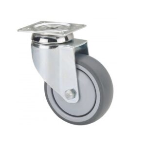 Rueda goma giratoria  Alex diametro 125 mm. modelo TW0062 - Imagen 1