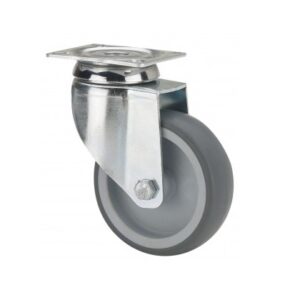 Rueda goma giratoria  Alex diametro 100 mm. modelo TW0069