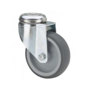 Rueda goma giratoria  Alex diametro 100 mm. modelo TW0073