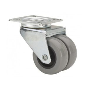 Rueda goma giratoria  Alex diametro 50 mm. modelo TW0101 - Imagen 1