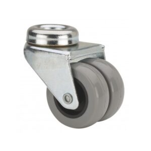 Rueda goma giratoria  Alex diametro 50 mm. modelo TW0105