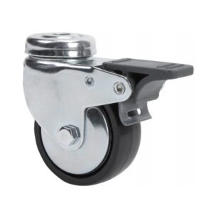 Rueda nylon-poliamida giratoria con freno Alex diametro 60 mm. modelo TW0145 - Imagen 1