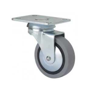 Rueda goma giratoria  Alex diametro 60 mm. modelo TW0153