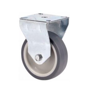 Rueda goma fija  Alex diametro 50 mm. modelo TW0233