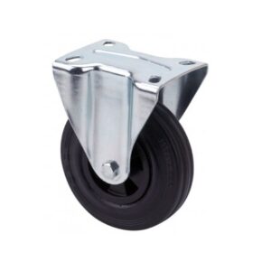 Rueda goma fija  Alex diametro 80 mm. modelo TW0258