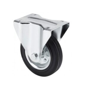 Rueda goma fija  Alex diametro 100 mm. modelo TW0274