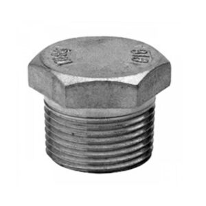 Tapon macho a/inox. A-316 Figura 290 1-1/2"