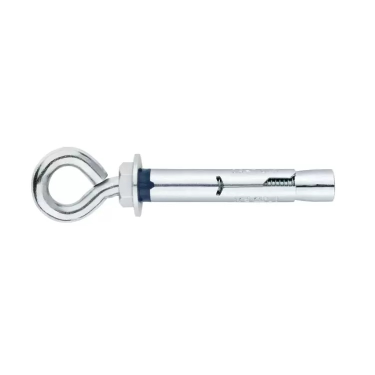 Anclaje metalico cincado con argolla Index M8 x 60 D-10 ACHA10C