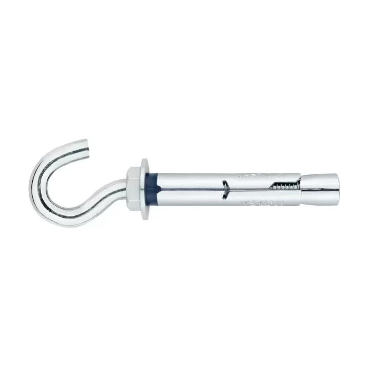 Anclaje metalico cincado con gancho Index M10 x 70 D-14 ACHG14C