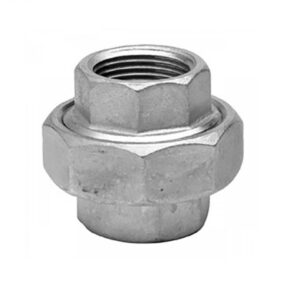 Tuerca de union H-H a/inox. A-316 con junta plana de PTFE Figura 330 1/2"