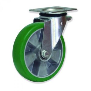Rueda giratoria elasthane Gayner diametro 125 mm. MPG5 125 AEBB5 codigo 35-008/34