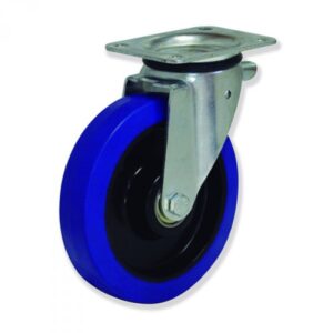 Rueda giratoria caucho Gayner diametro 160 mm. MPG5 160 NCB5 codigo 35-018