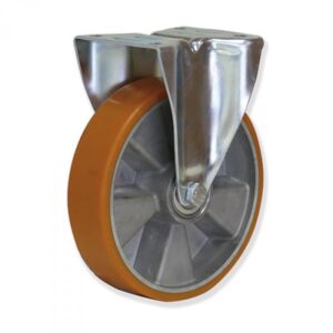 Rueda fija poliuretano Gayner diametro 200 mm. MPF5 200 APB5 codigo 35-049/12