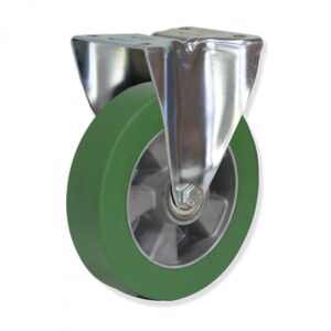 Rueda fija poliuretano Gayner diametro 200 mm. MPF5 200 AEB5 codigo 35-049/19