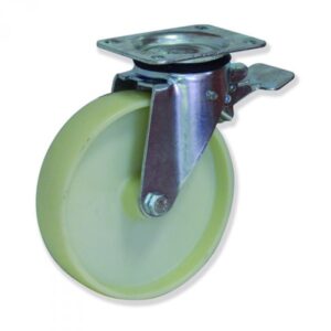Rueda giratoria con freno termonyl Gayner diametro 200 mm. MPG5 200 TLL5-FD codigo 35-050-FD