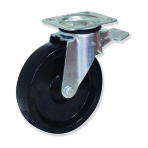 Rueda giratoria con freno termotex Gayner diametro 200 mm. MPG5 200 TXS5-FD codigo 35-050/4-FD - Imagen 1