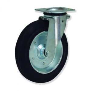 Rueda giratoria goma Gayner diametro 250 mm. MPG5 250 EGR5 codigo 35-058/3