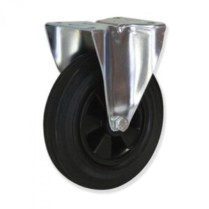 Rueda fija goma Gayner diametro 250 mm. MPF5 250 PGL5 codigo 35-059