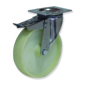 Rueda giratoria con freno termonyl Gayner diametro 150 mm. MIPG5 150 TLL5-FD codigo 35-328-FD