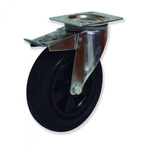 Rueda giratoria nylon Gayner diametro 100 mm. MPG5 100 NYB6 codigo 35-000