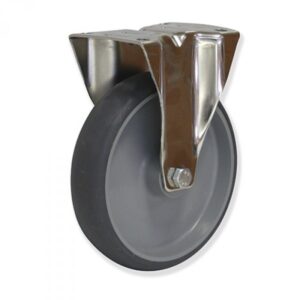 Rueda giratoria caucho Gayner diametro 100 mm. MPG5 100 ACB4 codigo 35-000/01