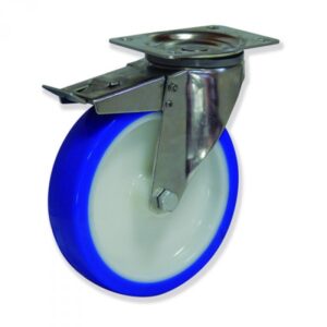 Rueda giratoria con freno superlast Gayner diametro 200 mm. MIPG5 200 NSX5-FD codigo 35-396-FD - Imagen 1