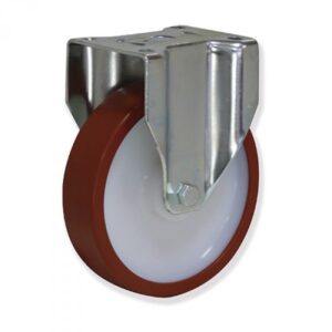 Rueda fija poliuretano Gayner diametro 150 mm. KPF5 150 NPB5 codigo 35-497