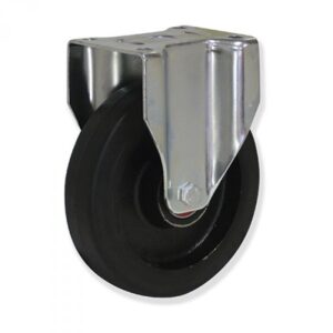 Rueda fija goma Gayner diametro 200 mm. KPF5 200 HGB5 codigo 35-527