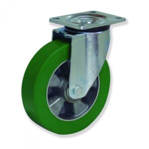 Rueda giratoria poliuretano Gayner diametro 200 mm. KPG5 200 AEB5 codigo 35-592/6