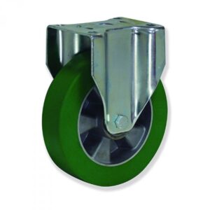 Rueda fija poliuretano Gayner diametro 200 mm. KPF5 200 AEB5 codigo 35-593/6