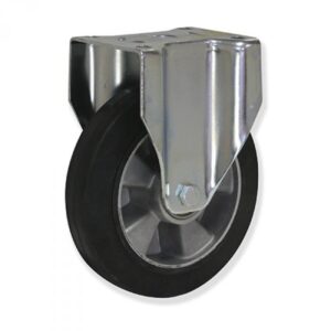 Rueda fija caucho Gayner diametro 250 mm. KPF5 250 ACB5 codigo 35-613