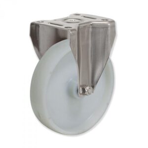 Rueda fija nylon Gayner diametro 150 mm. KIPF5 150 NYL5 codigo 35-867