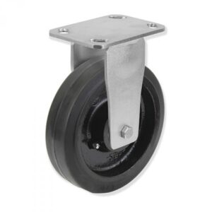 Rueda fija goma Gayner diametro 250 mm. QPF6 250 HGB5 codigo 36-813/08