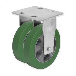 Rueda fija poliuretano Gayner diametro 160 mm. QDPF6 160 AEB5 codigo 36-945/4