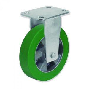 Rueda fija poliuretano Gayner diametro 200 mm. QPF7 200 AEB5 codigo 37-61/8