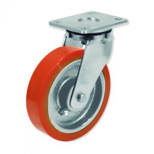 Rueda fija vulkollan Gayner diametro 250 mm. QPG7 250 HVB6 codigo 37-76