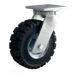 Rueda giratoria goma Gayner diametro 300 mm. QPLG7 300 ESB6 codigo 37-812