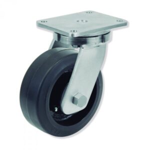 Rueda giratoria goma Gayner diametro 250 mm. QPG8 250 HGB8 codigo 38-164