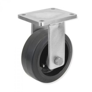 Rueda fija goma Gayner diametro 250 mm. QPF8 250 HGB8 codigo 38-165