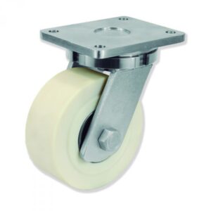 Rueda giratoria poliamida Gayner diametro 150 mm. UPG8 150 POB8 codigo 38-400