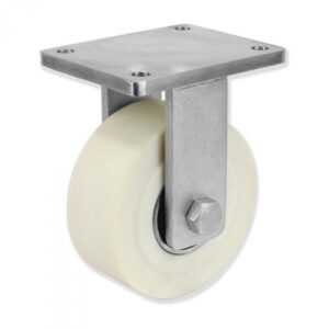 Rueda fija poliamida Gayner diametro 150 mm. UPF8 150 POB8 codigo 38-401