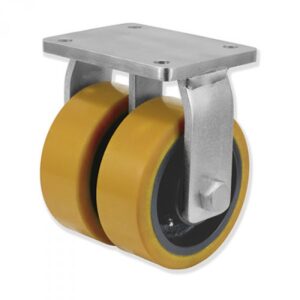 Rueda fija poliuretano Gayner diametro 250 mm. UDPF8 250 HPB8 codigo 38-521 - Imagen 1