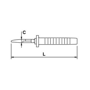 Alicate corte diagonal Ega Master 190 mm. Mastercut Titacrom® Bimat codigo 62350 - Imagen 3