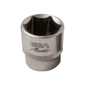 Llave de vaso 3/4" acero inoxidable Ega Master 23 mm. 6 cantos codigo 38675