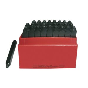 Juego de letras para marcaje Ega Master 3 mm. codigo 65848