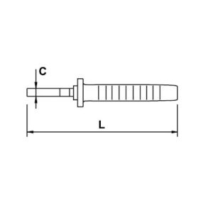 Alicate corte diagonal Ega Master 190 mm. Titacrom® Bimat 1000 V. codigo 76596 - Imagen 3