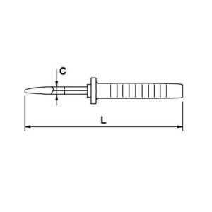 Alicate corte diagonal reforzado Ega Master 180 mm. Mastercut Titacrom® Bimat 1000 V. codigo 76618 - Imagen 3