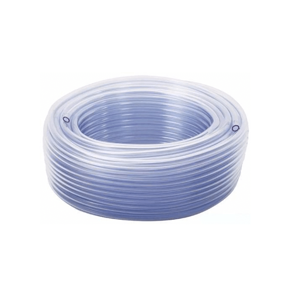 Rollo 50 mts.  manguera PVC transparente Criflex transparente 20 x 25 mm.